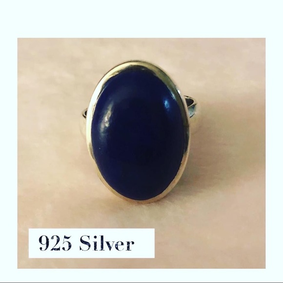 Jewelry - 🆕 LAPIS LAZULI STERLING SILVER RING